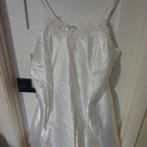Womans White Sexy Negligee